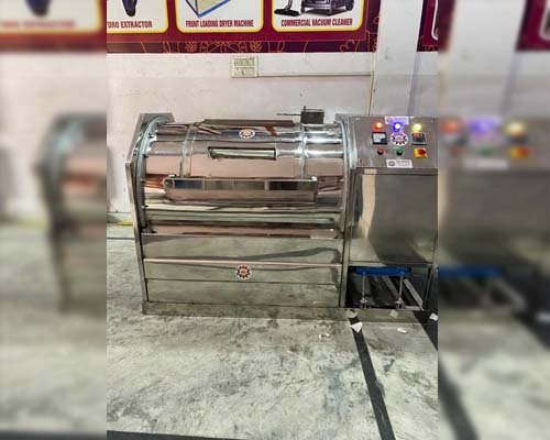 Hospital laundry washing machine